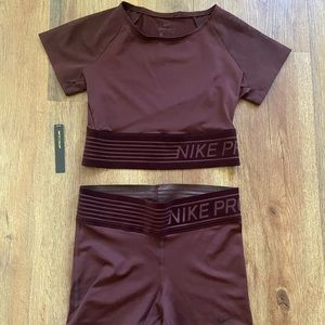 COPY - Nike crop and shorts set